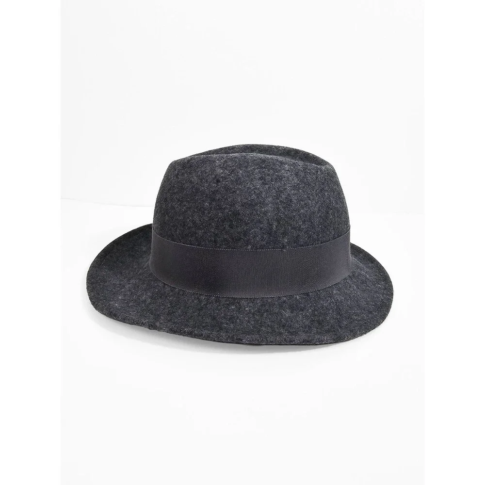 Betmar Medium Vintage Wool Gray Felt Hat Union Made USA
